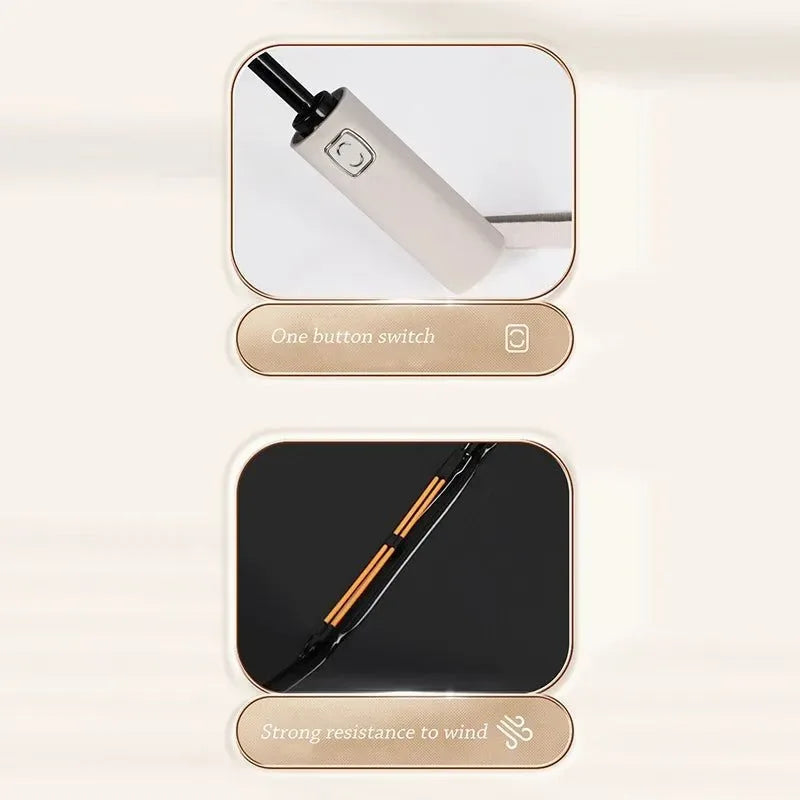 24-Bone Super Strong Umbrella - UV Protection, Sun and Rain Dual Use, with Gift Box and Two-Year Warranty - Trekker Essentials