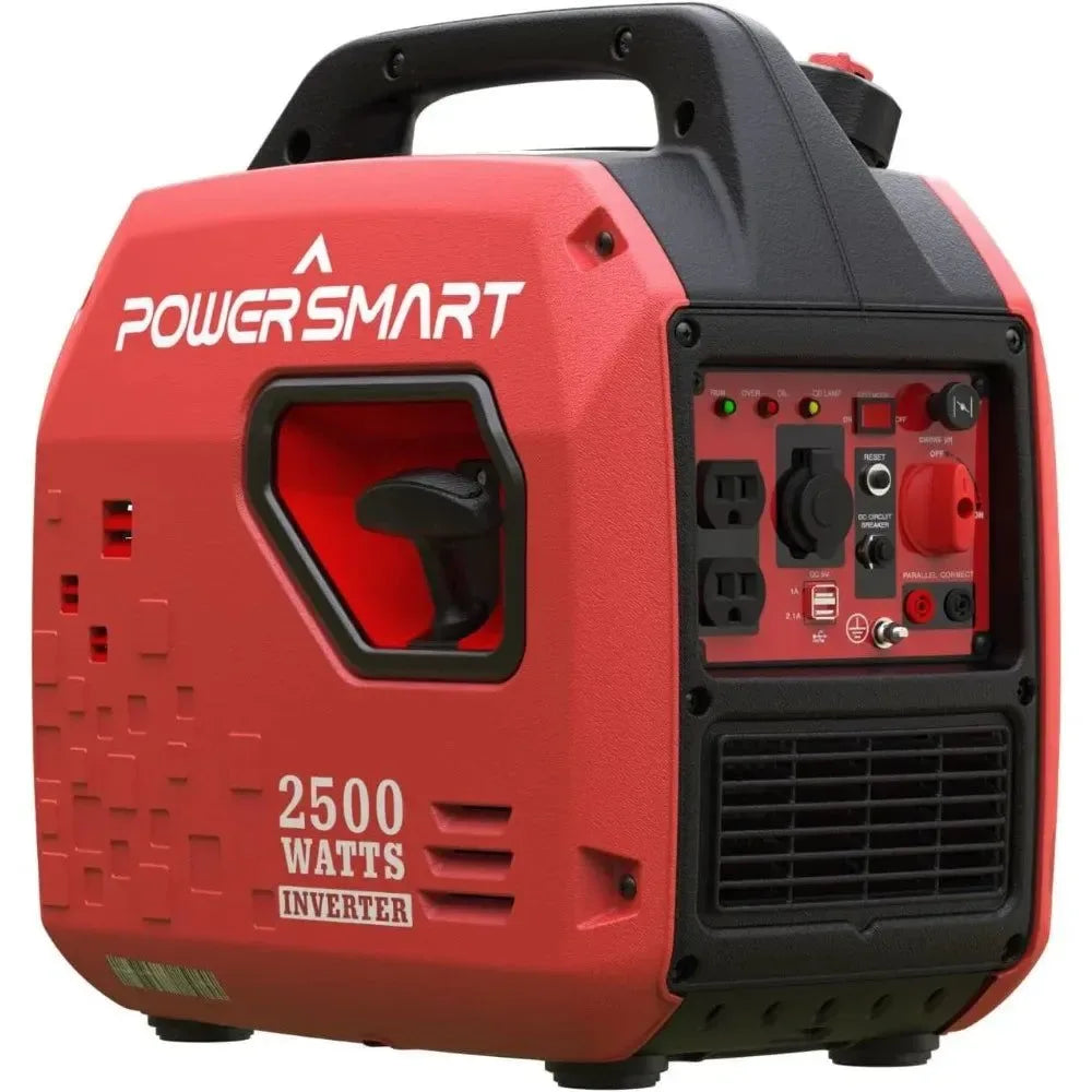 2500-Watt Super Quiet Portable Inverter Generator – Lightweight, High Fuel-Efficiency - Trekker Essentials