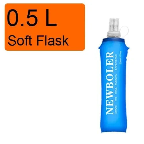 250ml 500ml Water Bottle TPU Folding Soft Flask Sport Water Bottle Water Bag Collapsible Water Bottle Running Camping Hiking - Trekker Essentials