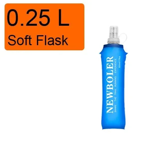 250ml 500ml Water Bottle TPU Folding Soft Flask Sport Water Bottle Water Bag Collapsible Water Bottle Running Camping Hiking - Trekker Essentials