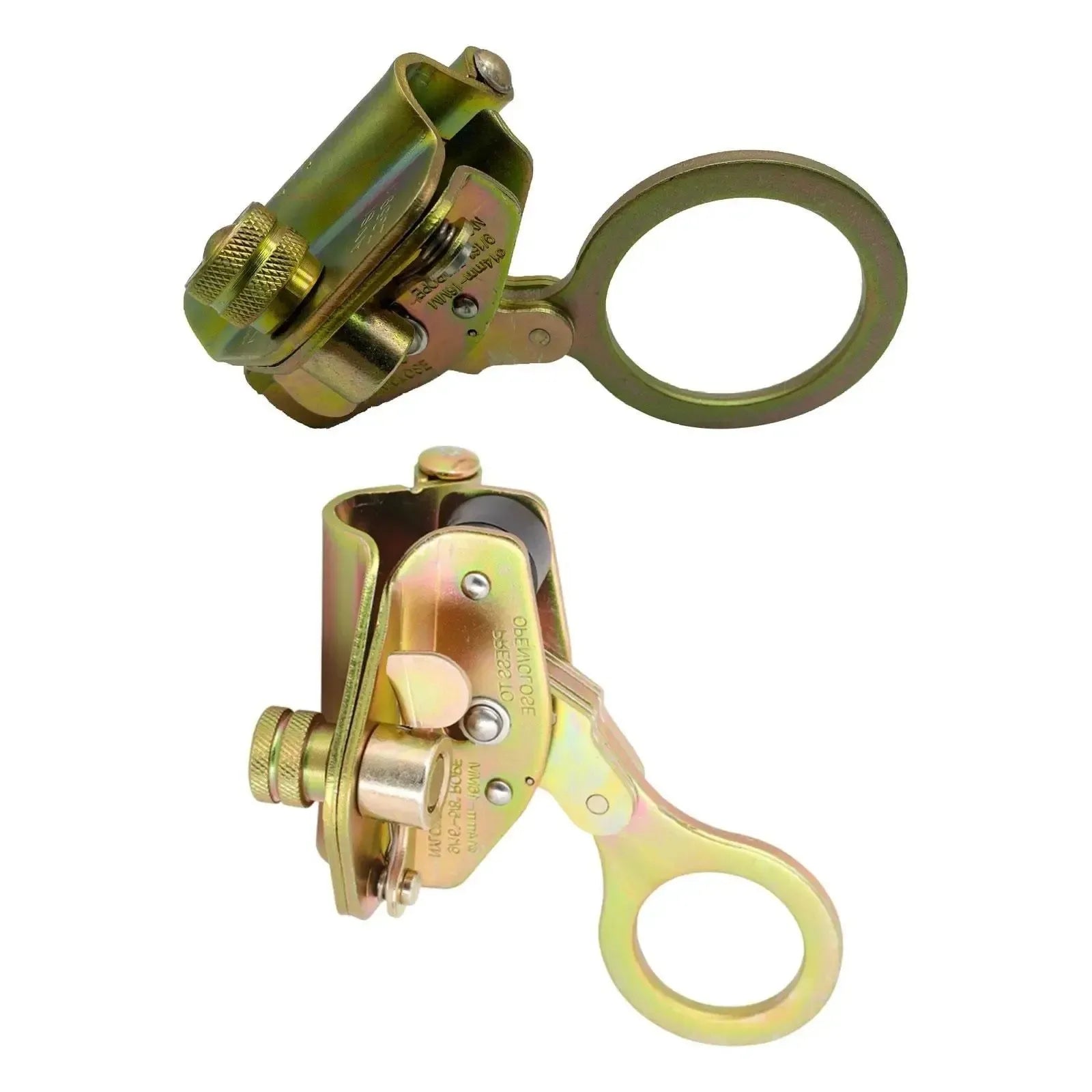 25kN Rope Grab with Fall Protection for Rock Climbing, Caving, Rappelling, and Rescue - Trekker Essentials