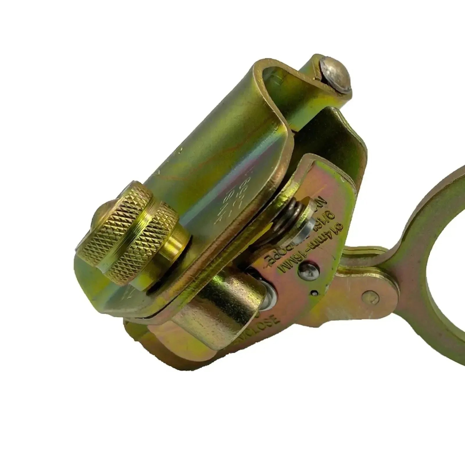 25kN Rope Grab with Fall Protection for Rock Climbing, Caving, Rappelling, and Rescue - Trekker Essentials