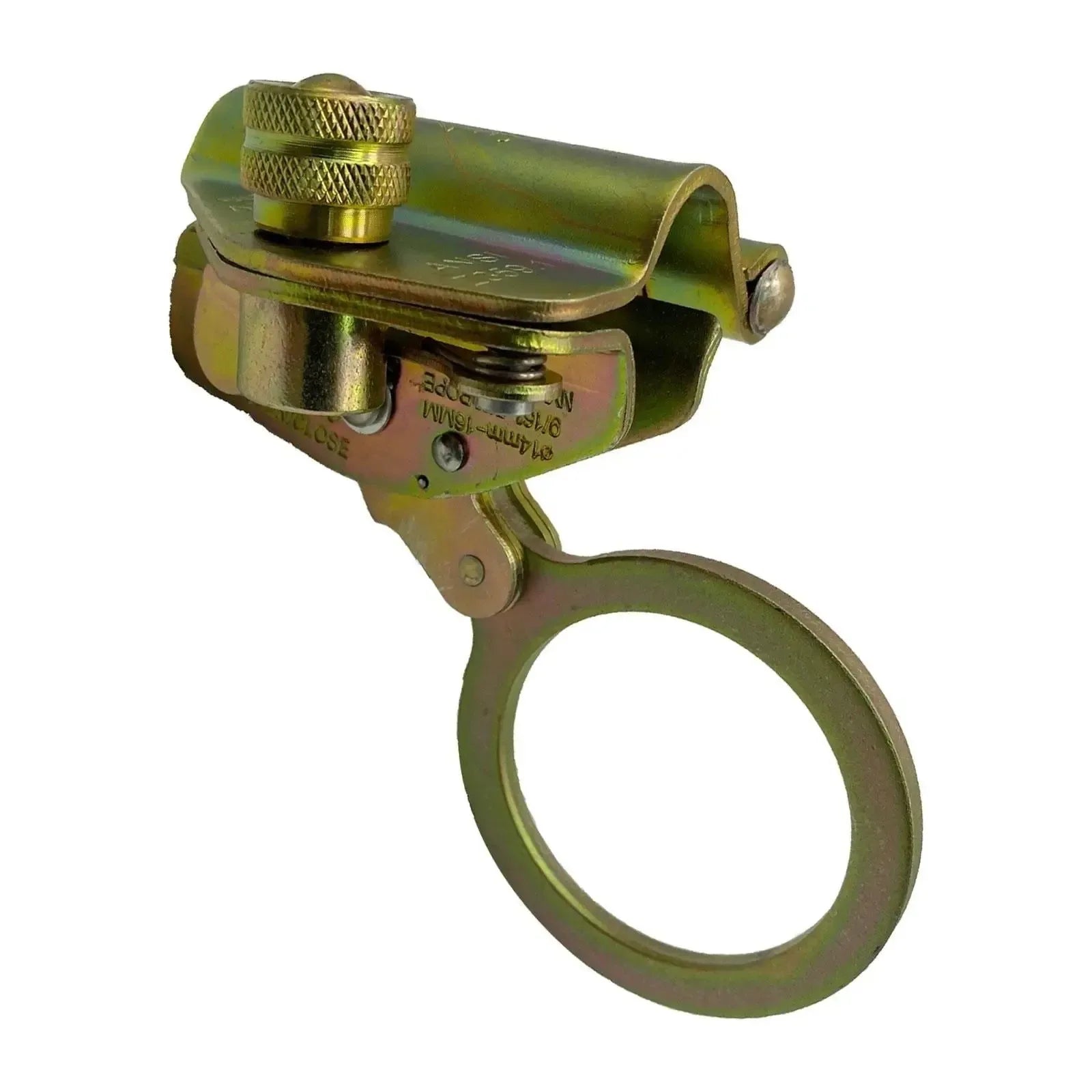 25kN Rope Grab with Fall Protection for Rock Climbing, Caving, Rappelling, and Rescue - Trekker Essentials