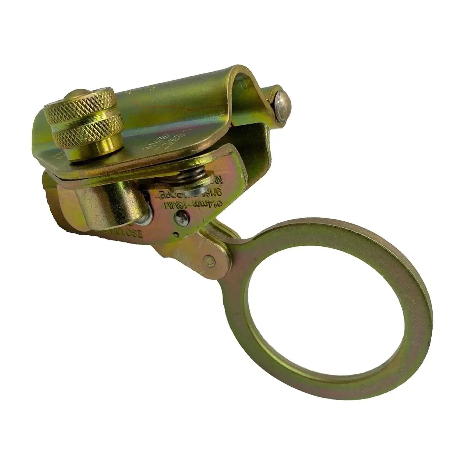 25kN Rope Grab with Fall Protection for Rock Climbing, Caving, Rappelling, and Rescue - Trekker Essentials