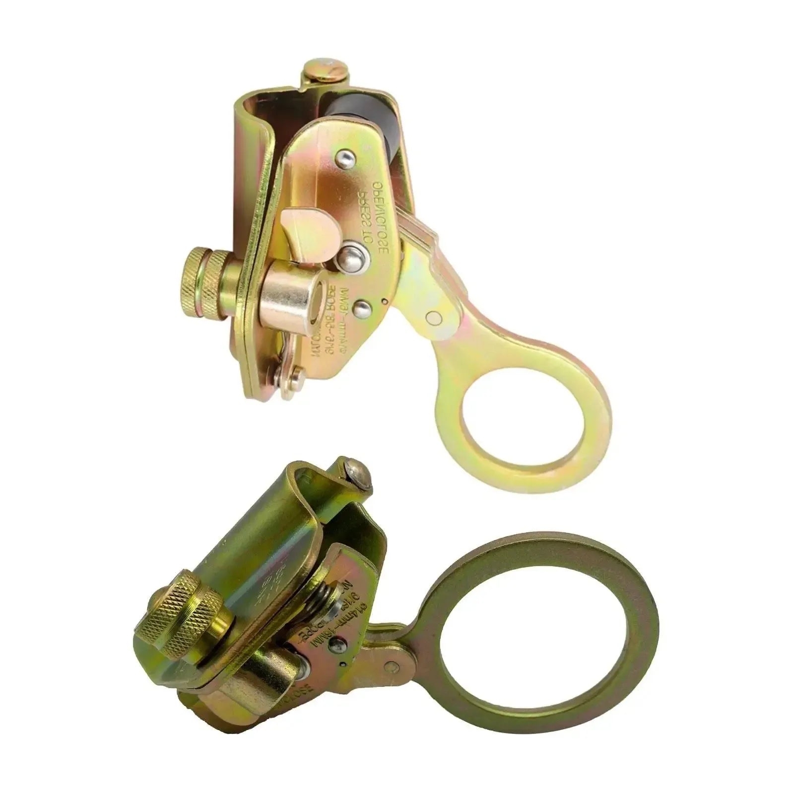 25kN Rope Grab with Fall Protection for Rock Climbing, Caving, Rappelling, and Rescue - Trekker Essentials