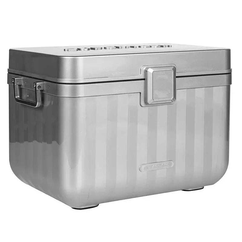 26L Plastic Camping and Vaccine Cooler Box - Insulated, Waterproof - Trekker Essentials
