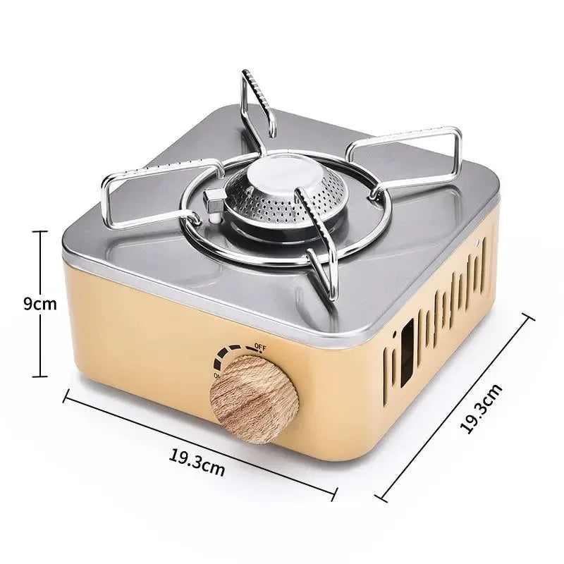 2800W Camping Gas Stove – Portable High-Power Butane Burner for Outdoor Cooking - Trekker Essentials