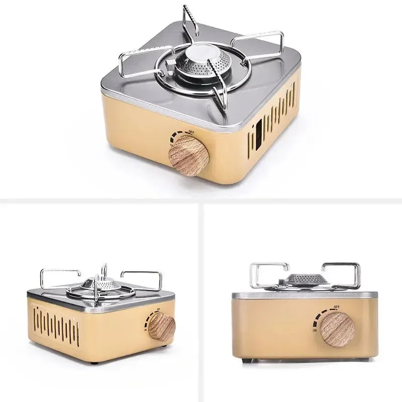 2800W Camping Gas Stove – Portable High-Power Butane Burner for Outdoor Cooking - Trekker Essentials