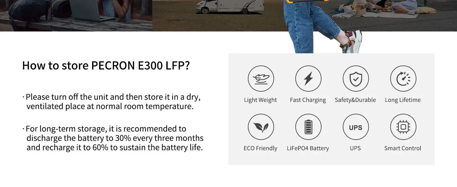 288Wh Solar Power Station with 100W Panel - 600W Pure Sine Wave Portable Generator for Camping & Emergencies - Trekker Essentials