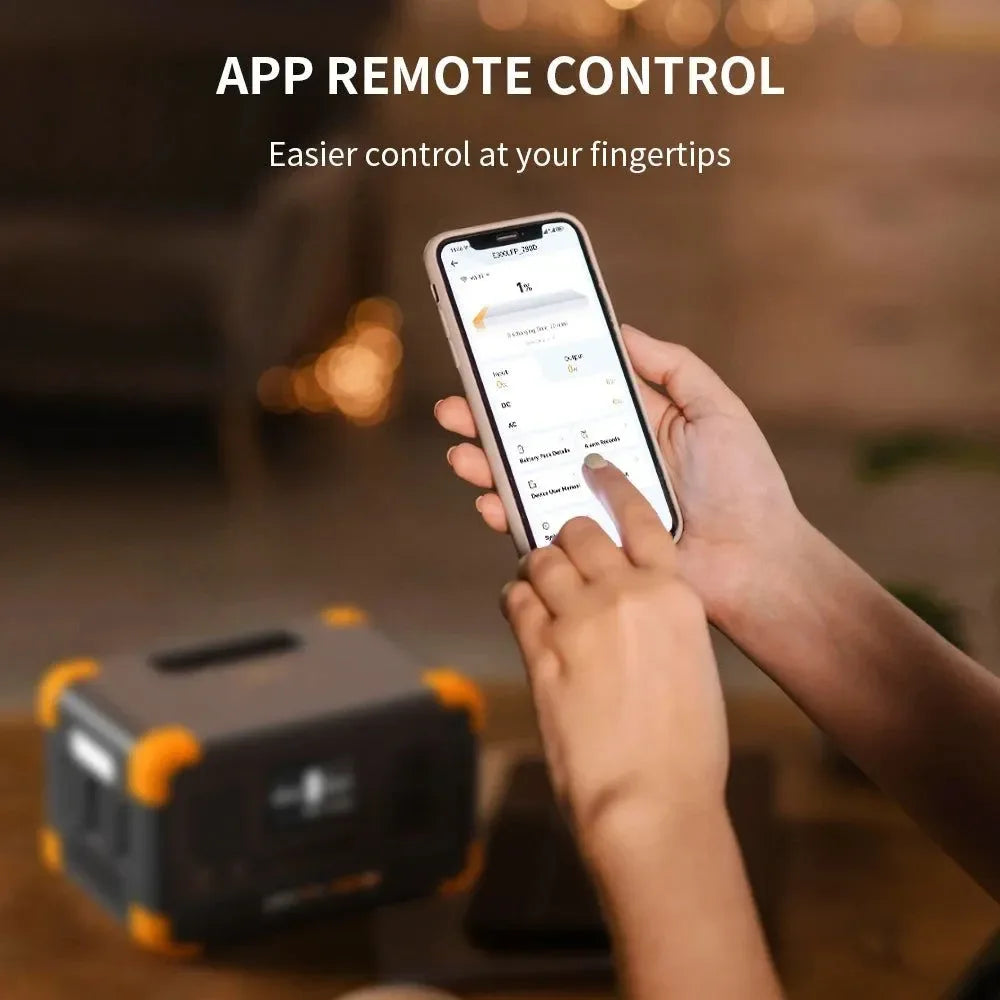 288Wh Solar Power Station with 100W Panel - 600W Pure Sine Wave Portable Generator for Camping & Emergencies - Trekker Essentials