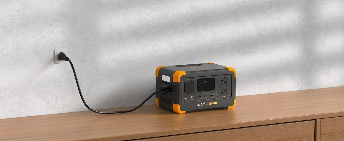 288Wh Solar Power Station with 100W Panel - 600W Pure Sine Wave Portable Generator for Camping & Emergencies - Trekker Essentials