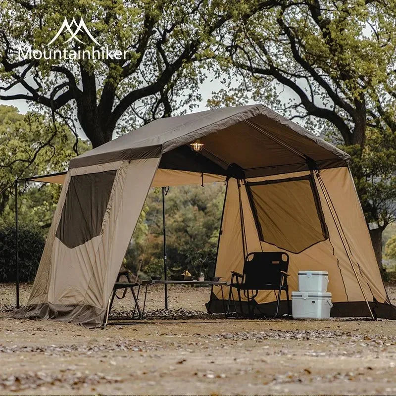 3-6 Person Outdoor Camping Cabin Tent: Luxury Ultralight Large Family Waterproof Tent - Trekker Essentials