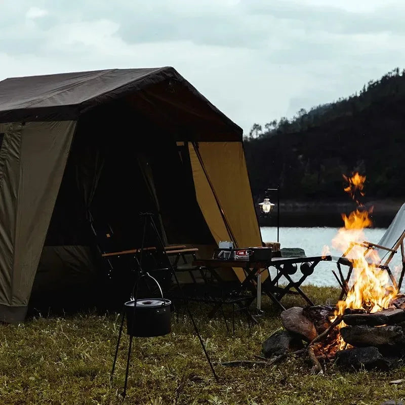 3-6 Person Outdoor Camping Cabin Tent: Luxury Ultralight Large Family Waterproof Tent - Trekker Essentials