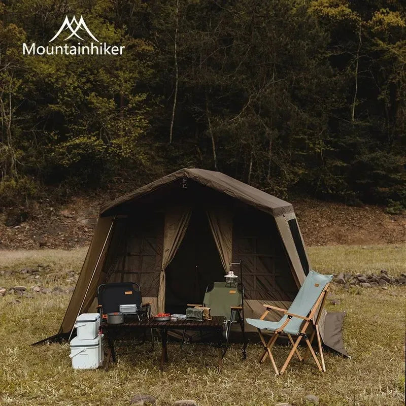 3-6 Person Outdoor Camping Cabin Tent: Luxury Ultralight Large Family Waterproof Tent - Trekker Essentials