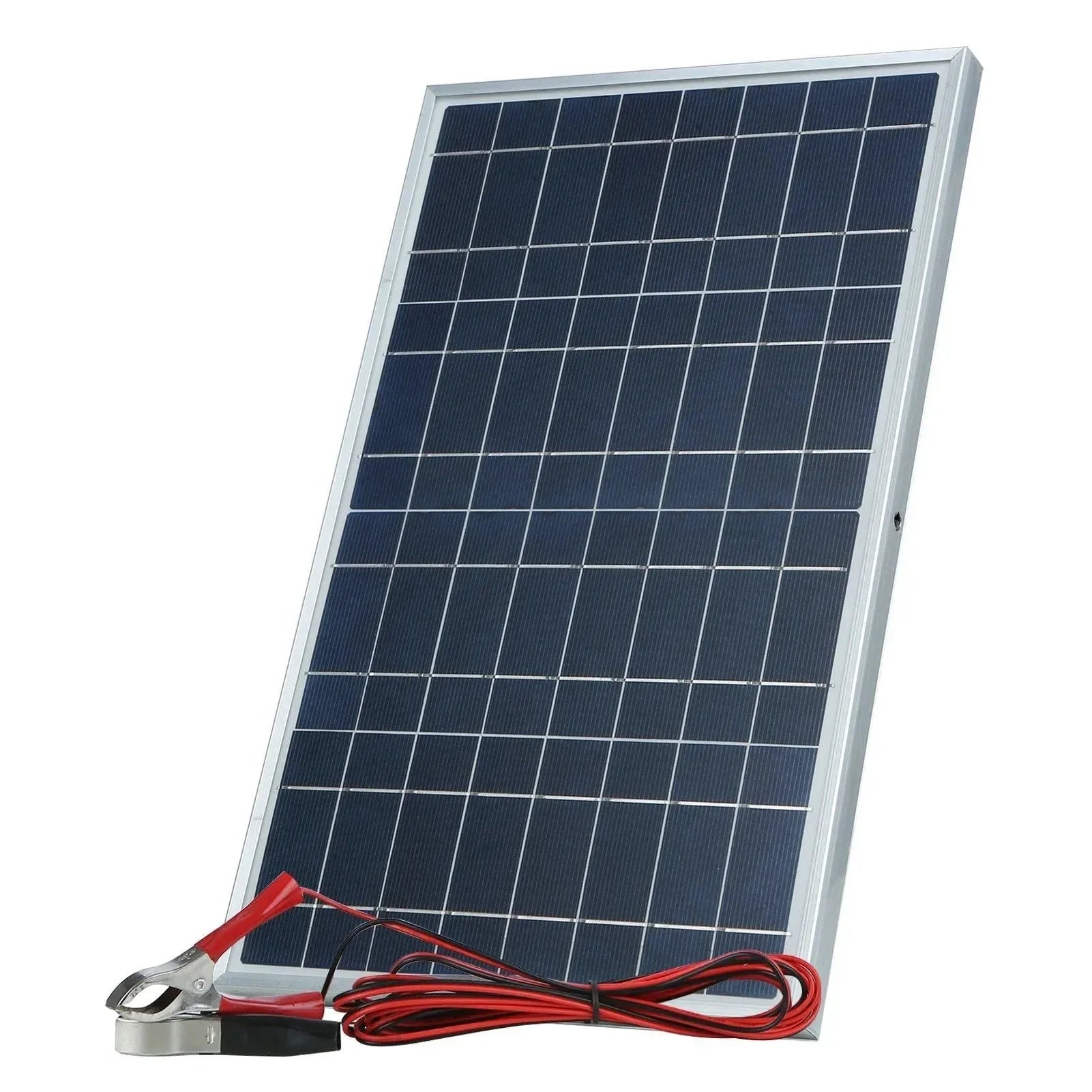 300W 12V Polycrystalline Solar Panel Kit — Portable Outdoor Power Generator for Home & Camping - Trekker Essentials