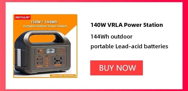 300W Portable Solar Power Station — 68000mAh LiFePO4 Battery for Camping & Backup - Trekker Essentials