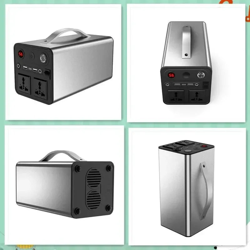 300W Portable Solar Power Station — 68000mAh LiFePO4 Battery for Camping & Backup - Trekker Essentials