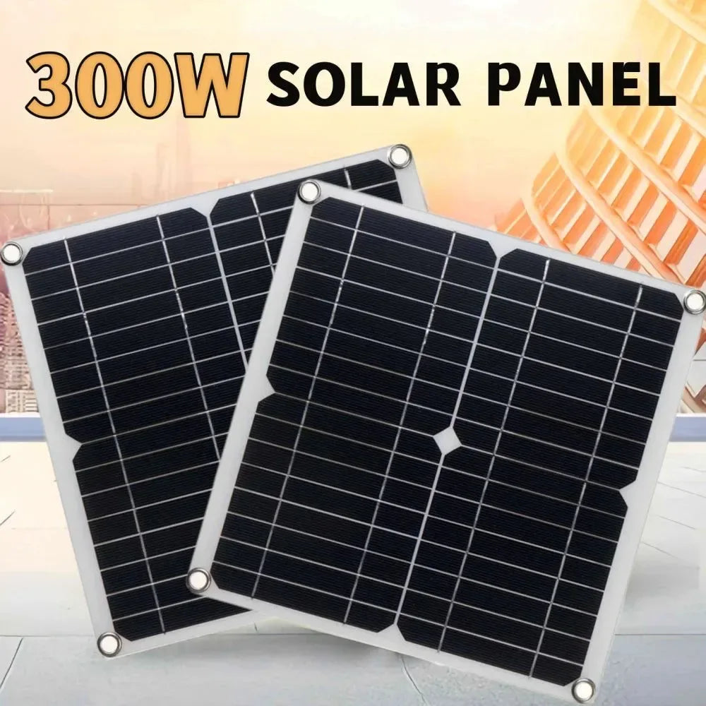 300W Solar Panel DC12V Solar Charging - Trekker Essentials