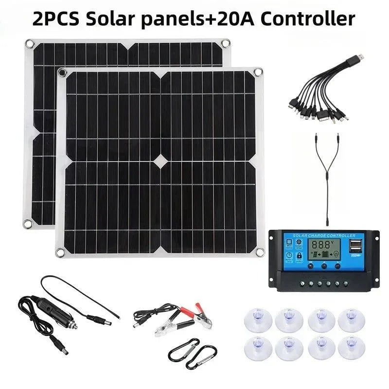 300W Solar Panel DC12V Solar Charging - Trekker Essentials