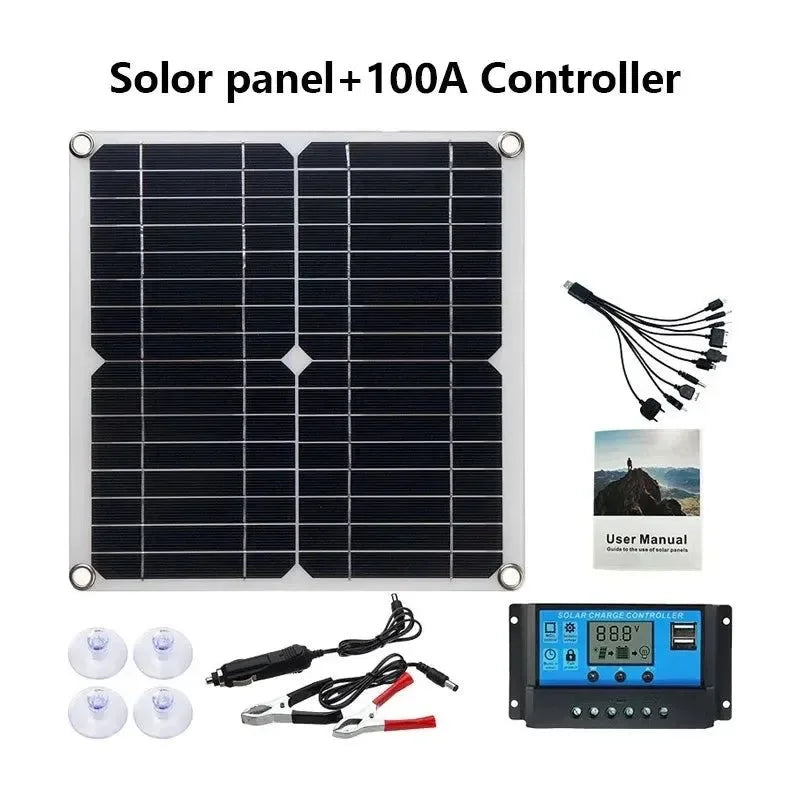 300W Solar Panel DC12V Solar Charging - Trekker Essentials