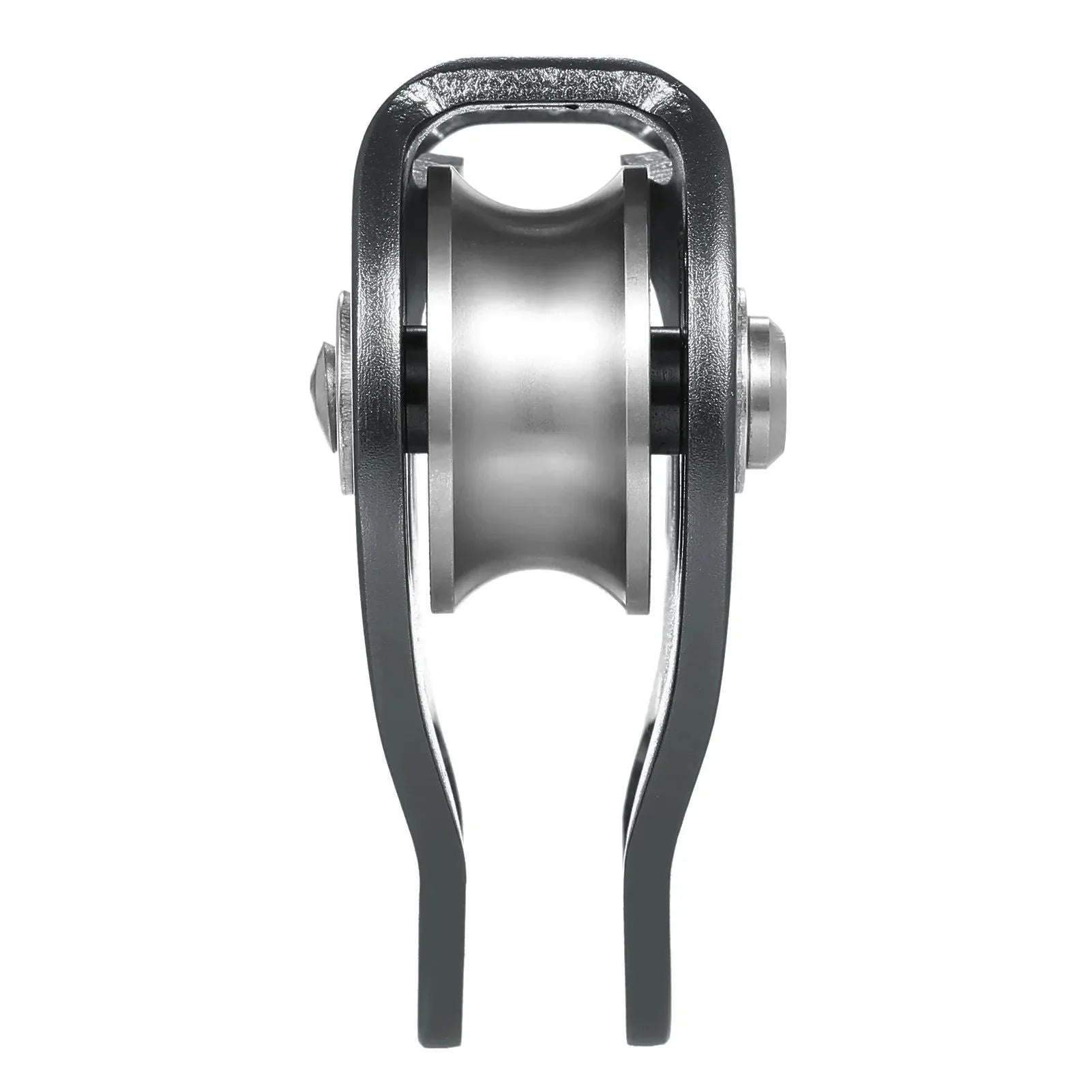 30kN Heavy-Duty Climbing Pulley – Aluminum Alloy Cable Trolley with Ball Bearing for Rock/Ice Climbing, Caving & Rescue Operations - Trekker Essentials