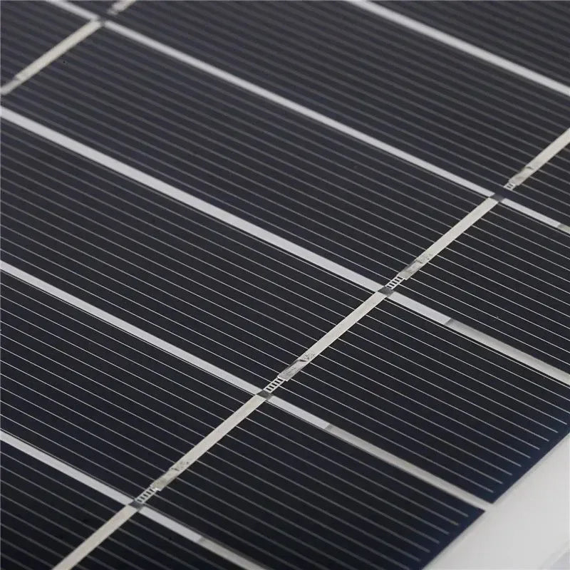 30W Solar Panel USB 5V Charger Kit - Complete Solar System for Mobile Phone, Power Bank, and Watch Charging during Outdoor Hikes - Trekker Essentials