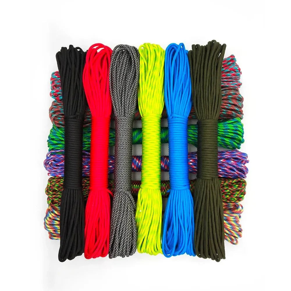31 Meters Dia. 4mm 9 Stand Cores Paracord - Essential for Survival, Camping, and Climbing - Trekker Essentials