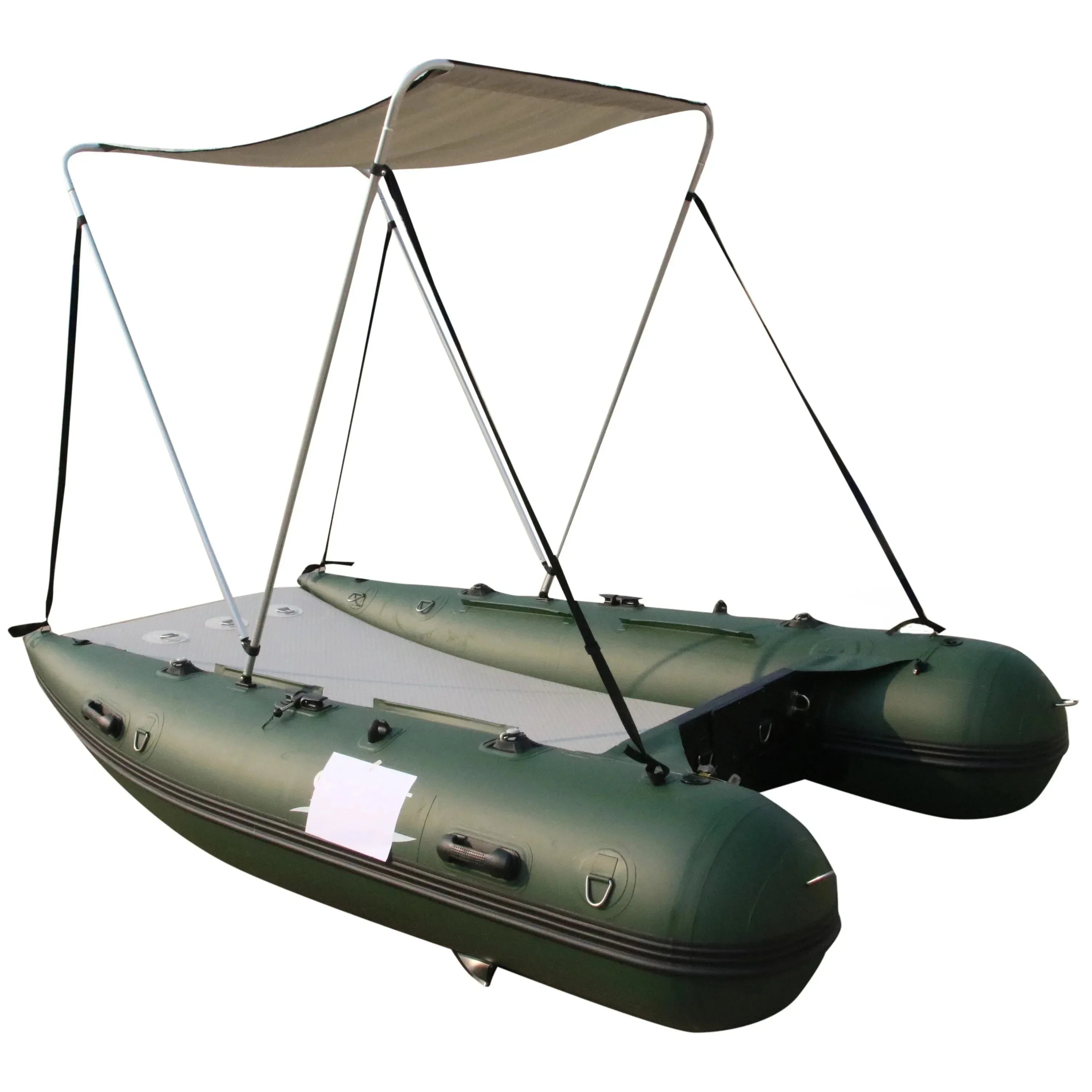 310cm Inflatable Catamaran Speed Boat - 4-Person PVC Marine Craft - Trekker Essentials