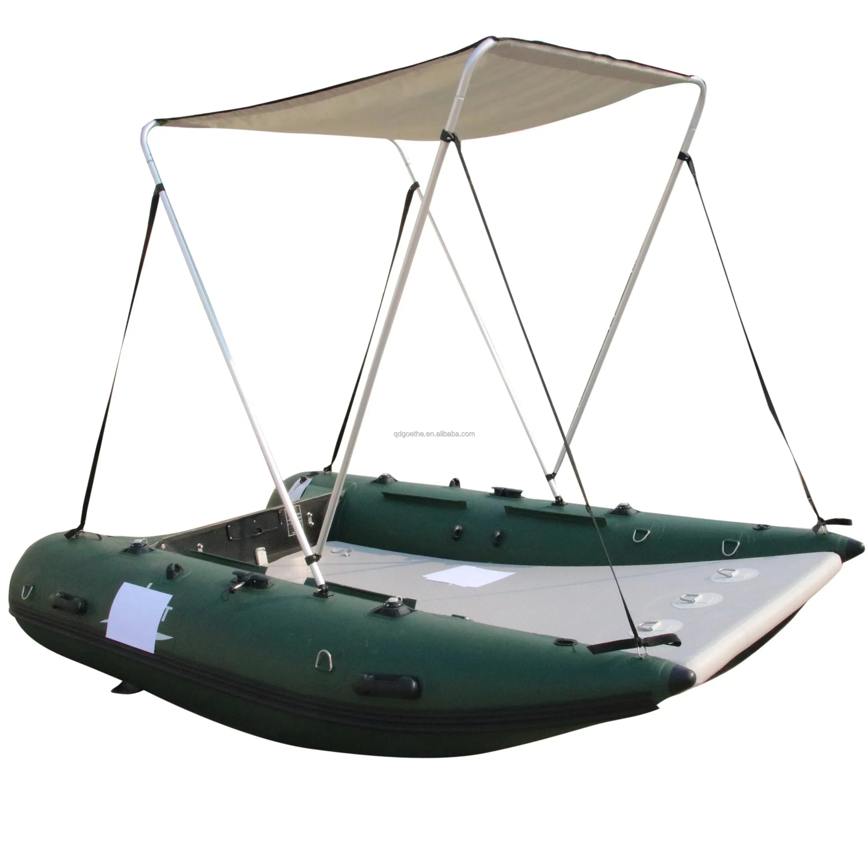 310cm Inflatable Catamaran Speed Boat - 4-Person PVC Marine Craft - Trekker Essentials