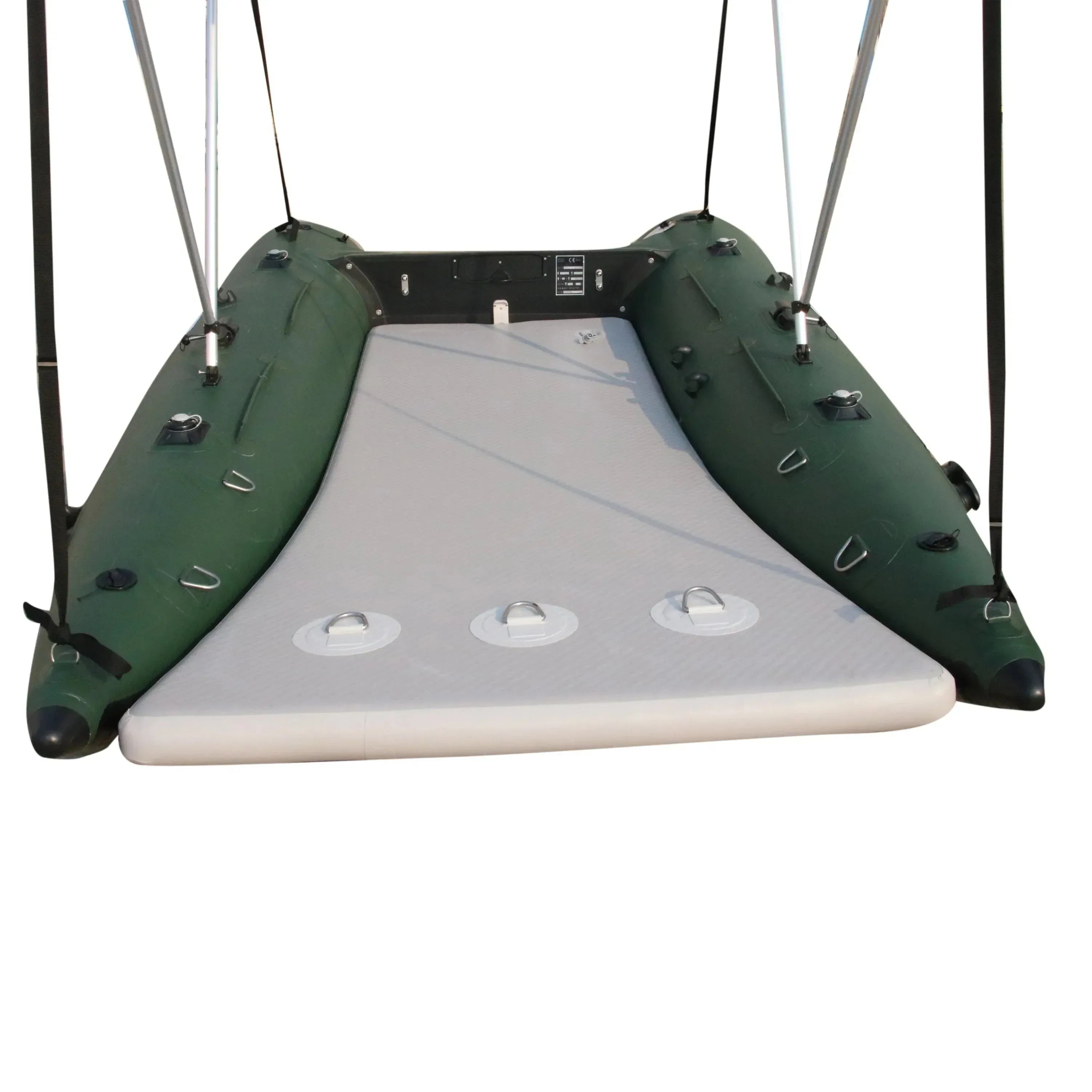 310cm Inflatable Catamaran Speed Boat - 4-Person PVC Marine Craft - Trekker Essentials