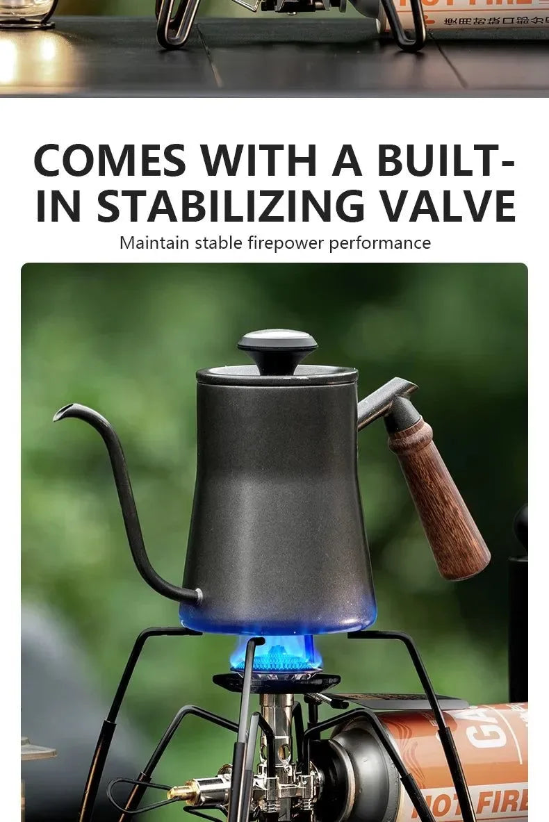 3300W Portable Folding Spider Camping Stove with Piezo Ignition - Trekker Essentials