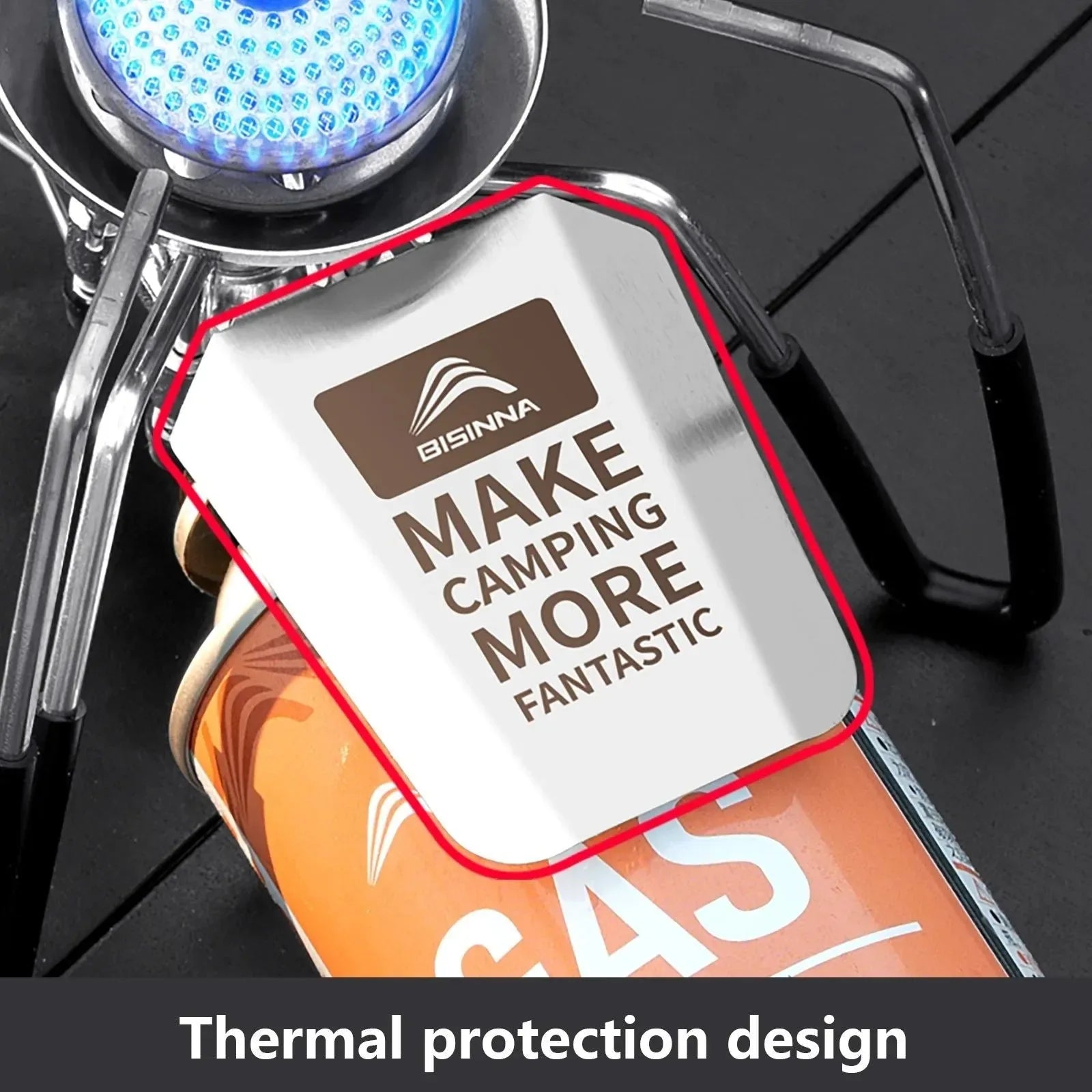 3300W Portable Folding Spider Camping Stove with Piezo Ignition - Trekker Essentials