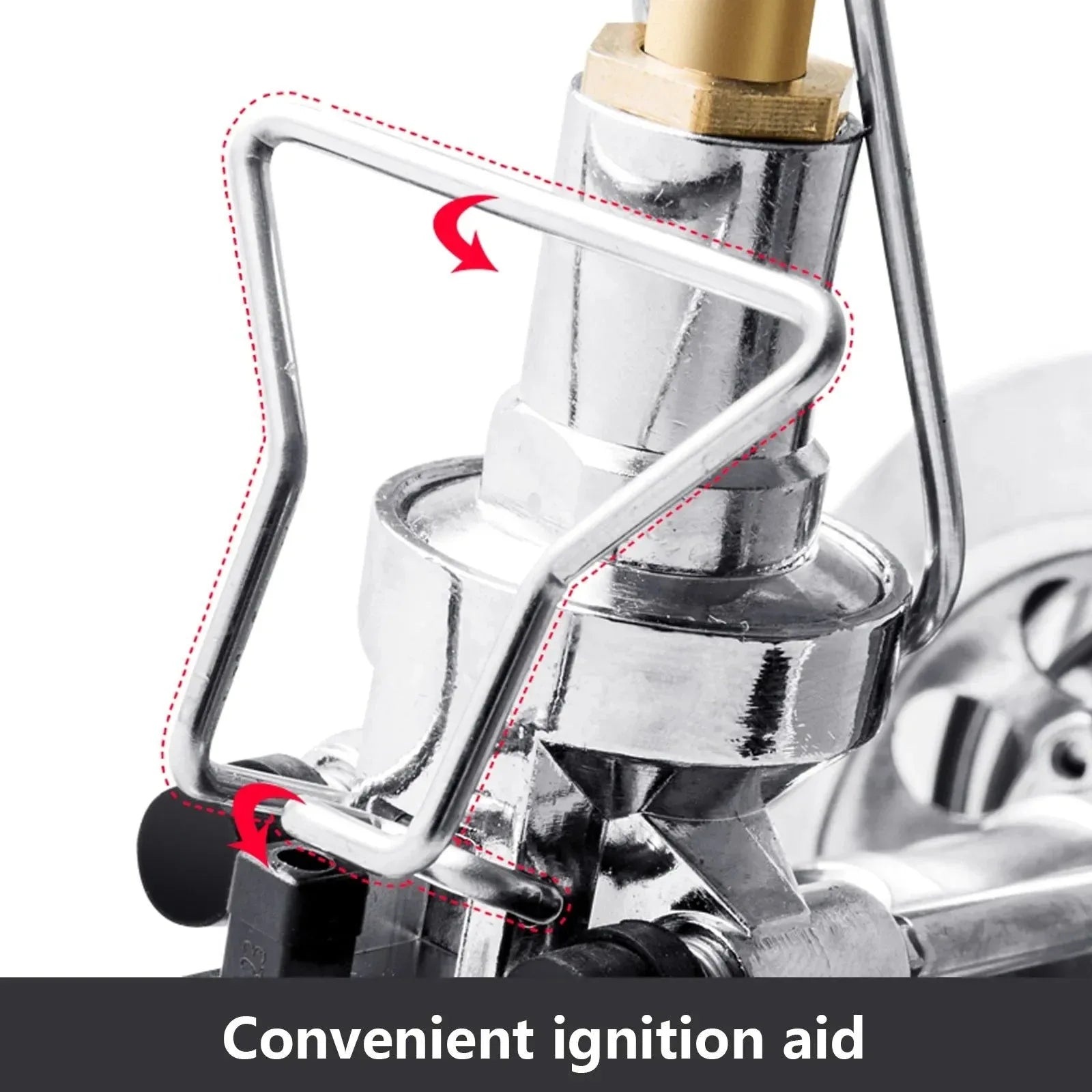 3300W Portable Folding Spider Camping Stove with Piezo Ignition - Trekker Essentials