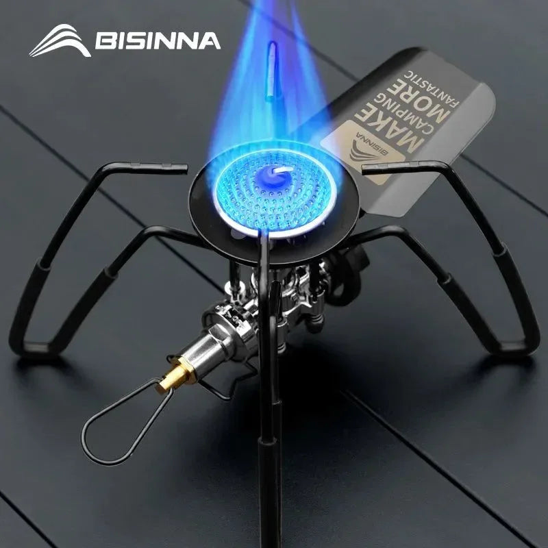 3300W Portable Folding Spider Camping Stove with Piezo Ignition - Trekker Essentials