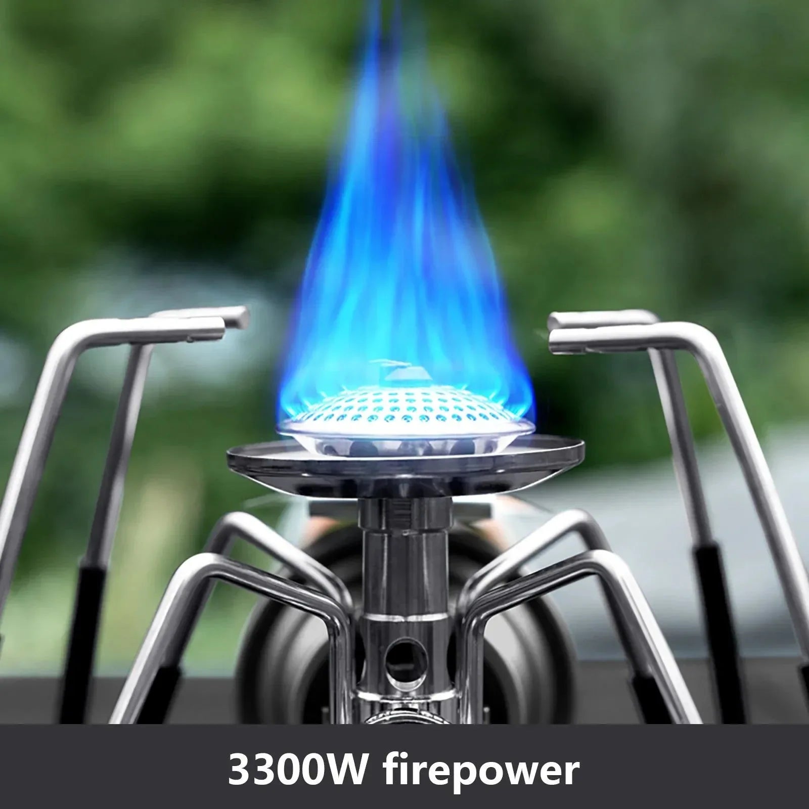 3300W Portable Folding Spider Camping Stove with Piezo Ignition - Trekker Essentials