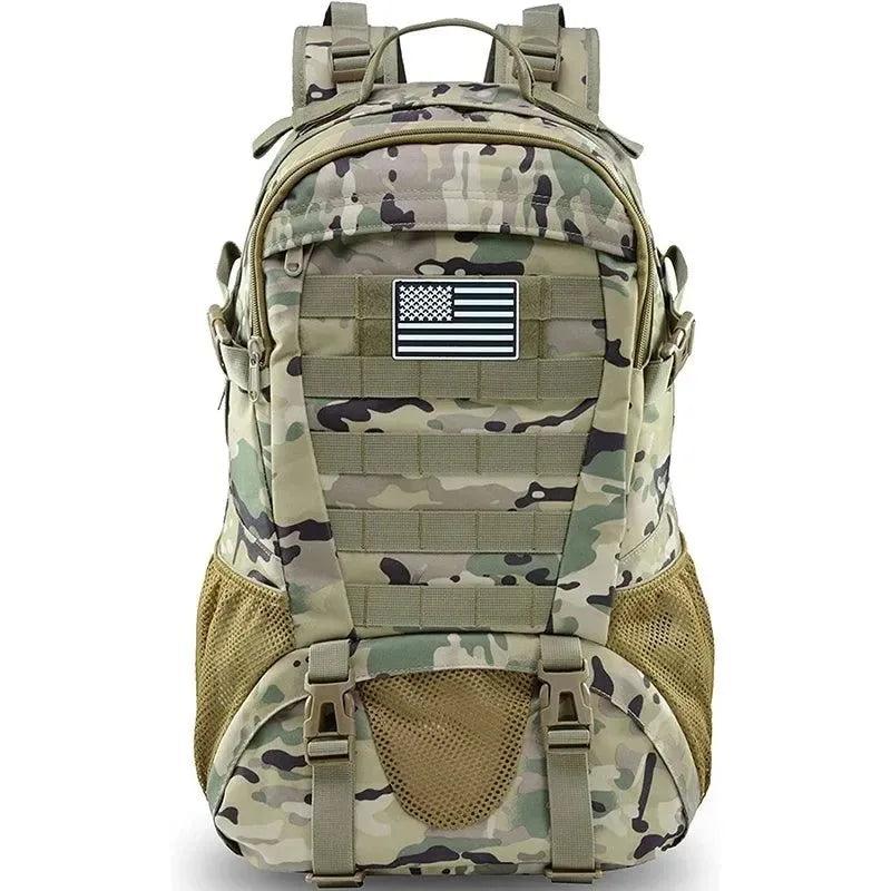 35L Waterproof Travel Backpack - Large Outdoor Hiking, Camping, and Trekking Rucksack for Men and Women - Trekker Essentials