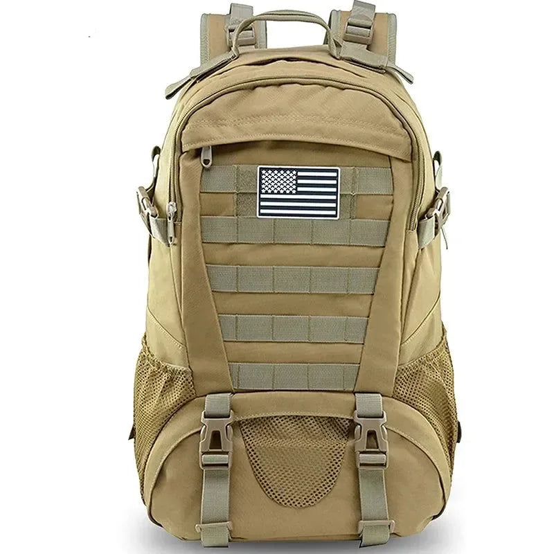 35L Waterproof Travel Backpack - Large Outdoor Hiking, Camping, and Trekking Rucksack for Men and Women - Trekker Essentials