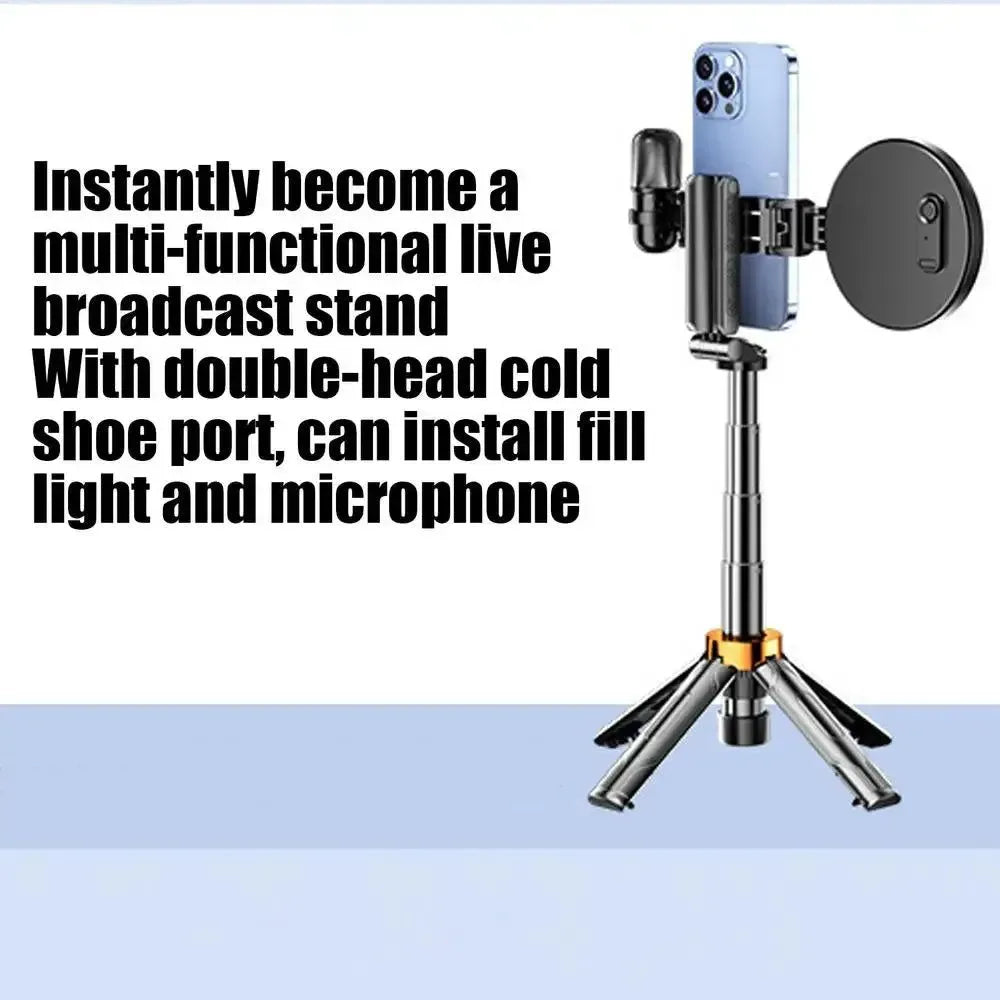 360° Rotating Selfie Stick Tripod with Wireless Remote & Phone Holder - Trekker Essentials