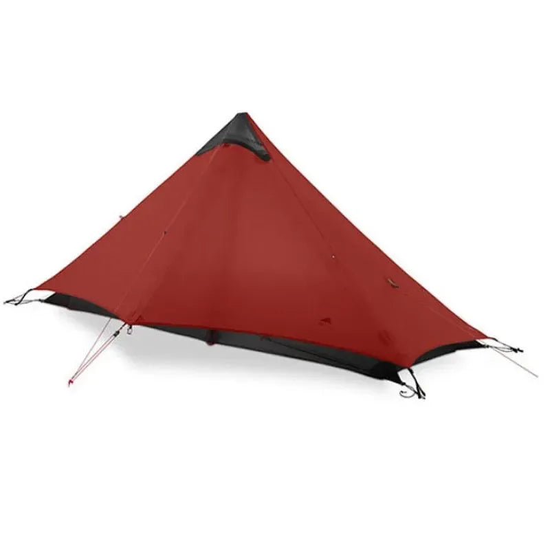 3F UL GEAR Lanshan 1 Single Person 3 Season Rodless Tent: Ultralight Camping Shelter - Trekker Essentials