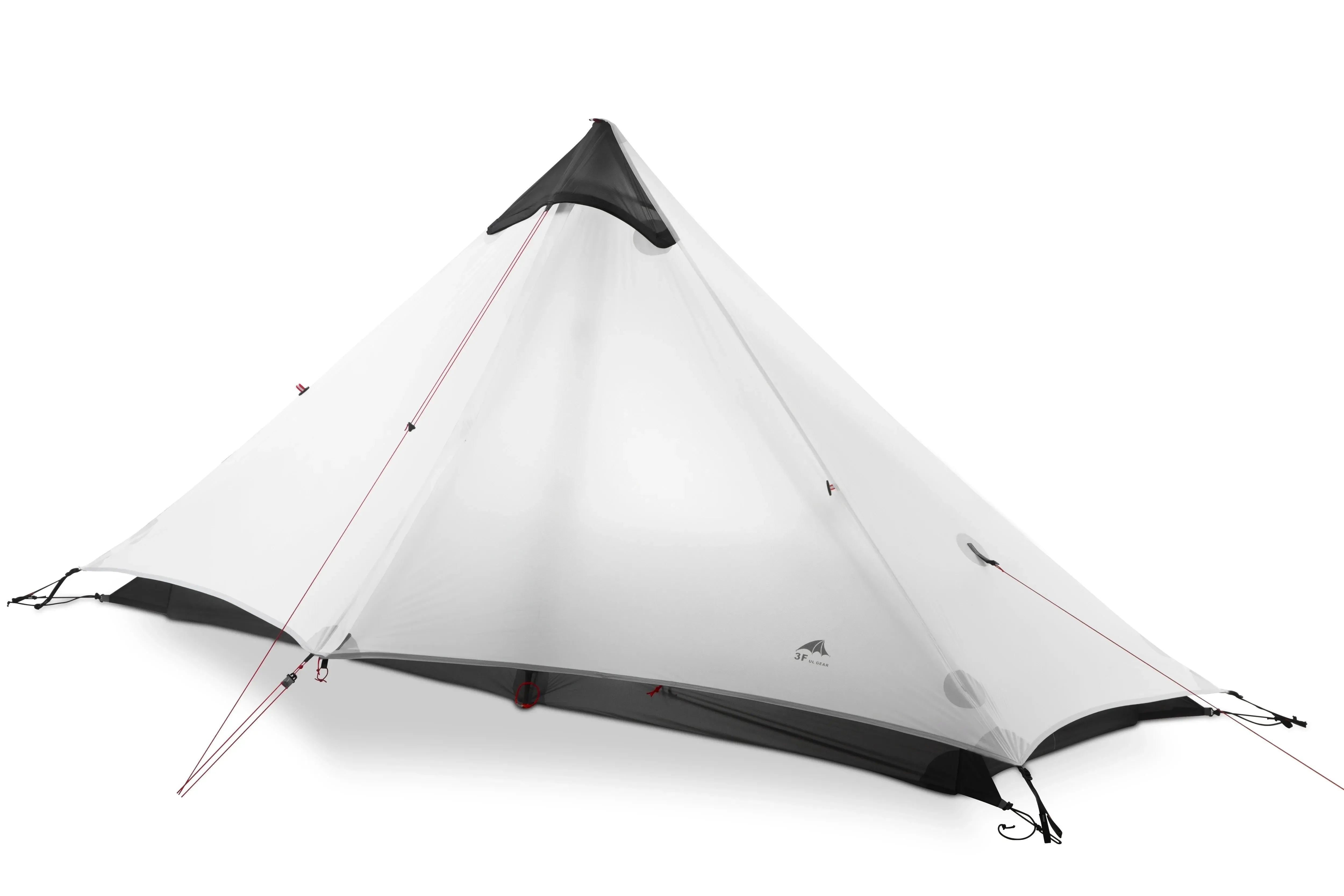 3F UL GEAR Lanshan 1 Single Person 3 Season Rodless Tent: Ultralight Camping Shelter - Trekker Essentials