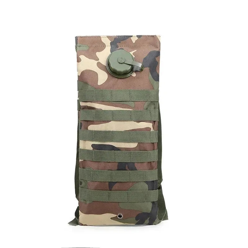 3L Tactical Water Bag - Military Hiking Camping Water Storage Bladder Hydration Backpack Pouch - Trekker Essentials