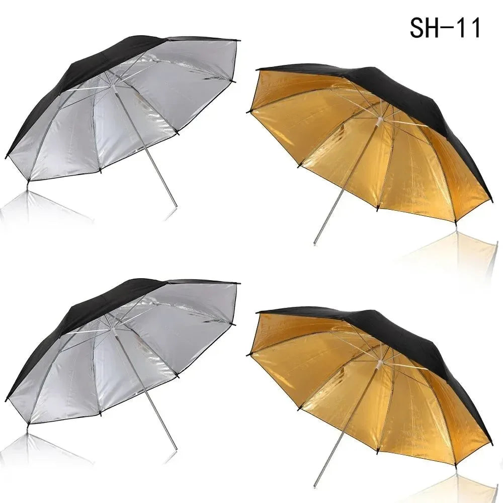 4 Pack 33" Soft Translucent Umbrellas for Photography Studio – Lightweight and Easy to Assemble - Trekker Essentials