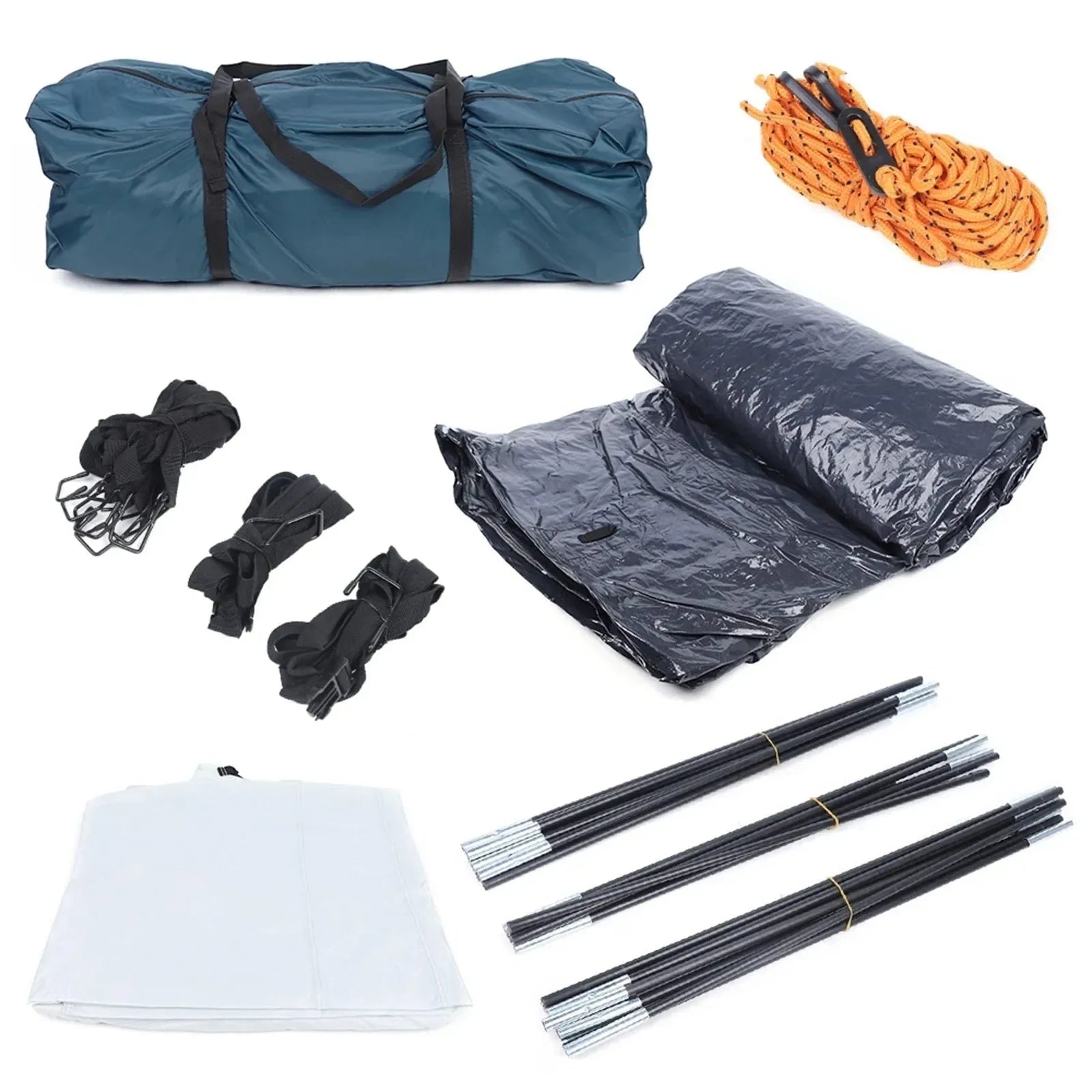 4-Person SUV Car Tent - Universal Tailgate Shelter with Sunshade & Mosquito Net for Camping - Trekker Essentials