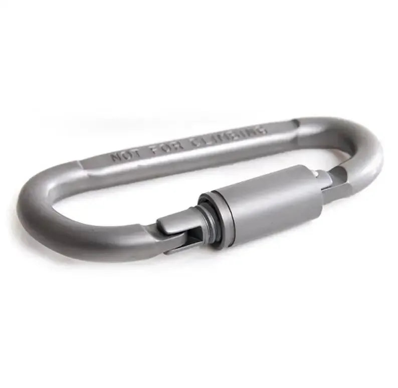 4-Piece Carabiner Travel Kit - Aluminum Alloy Camping and Mountaineering Hooks for Outdoor Survival - Trekker Essentials