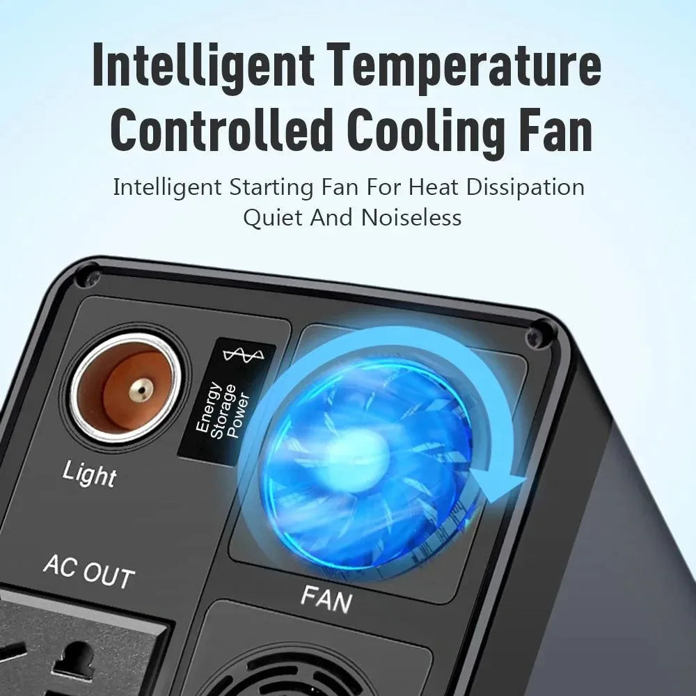 400W 96000mAh Portable Solar Generator – Power Station for Home & Outdoor (220V) - Trekker Essentials