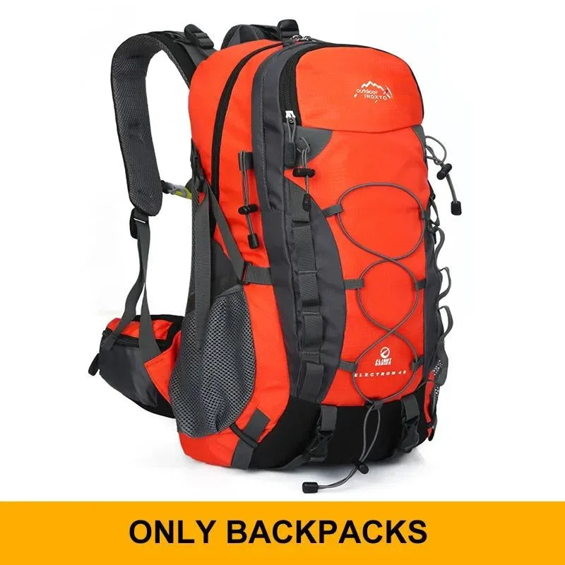 40L Hiking Storage Backpack - Sturdy Travel Backpack for Mountaineering, Hiking, and Camping - Trekker Essentials