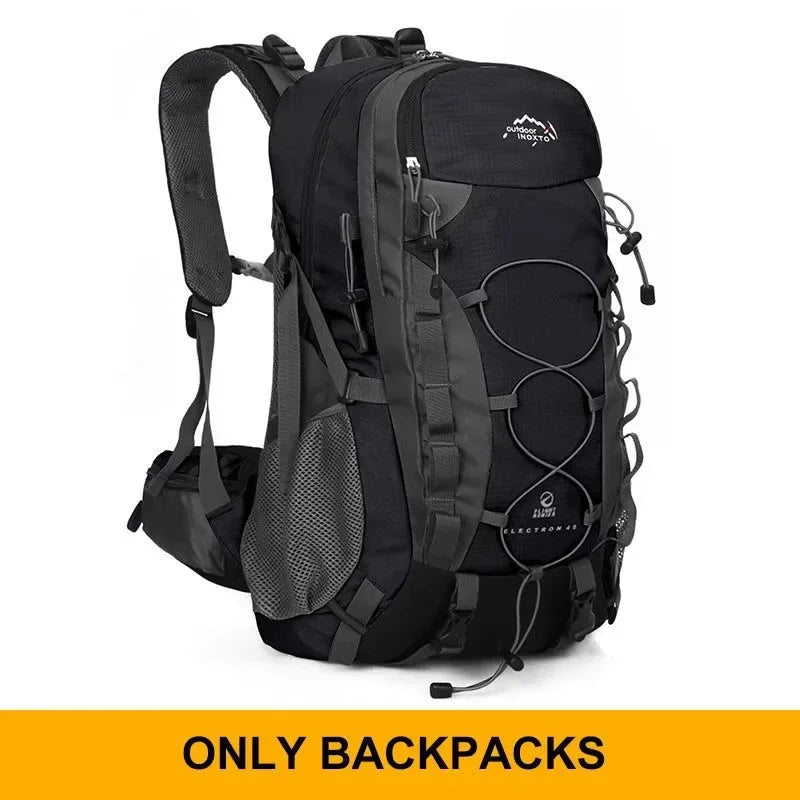 40L Hiking Storage Backpack - Sturdy Travel Backpack for Mountaineering, Hiking, and Camping - Trekker Essentials
