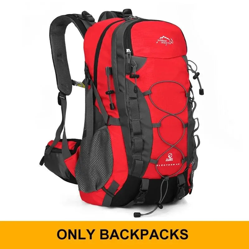 40L Hiking Storage Backpack - Sturdy Travel Backpack for Mountaineering, Hiking, and Camping - Trekker Essentials