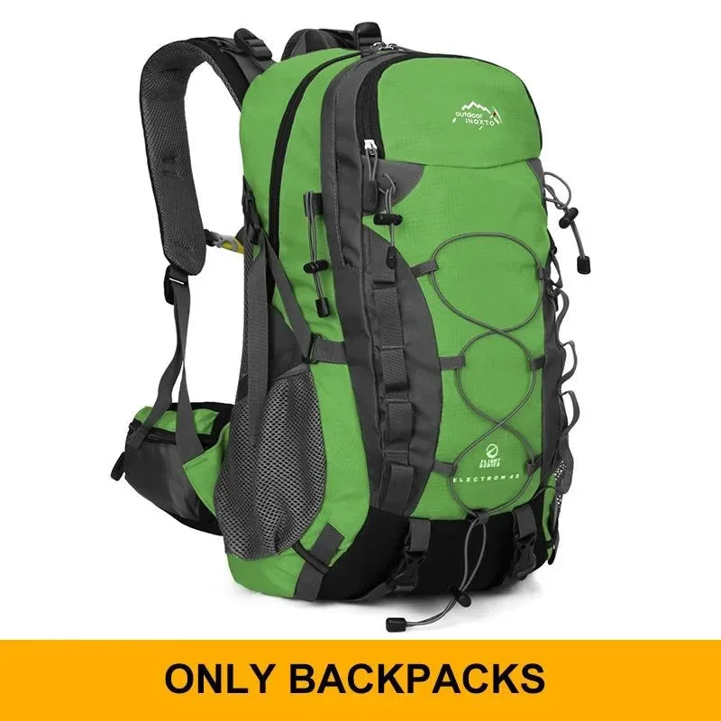40L Hiking Storage Backpack - Sturdy Travel Backpack for Mountaineering, Hiking, and Camping - Trekker Essentials