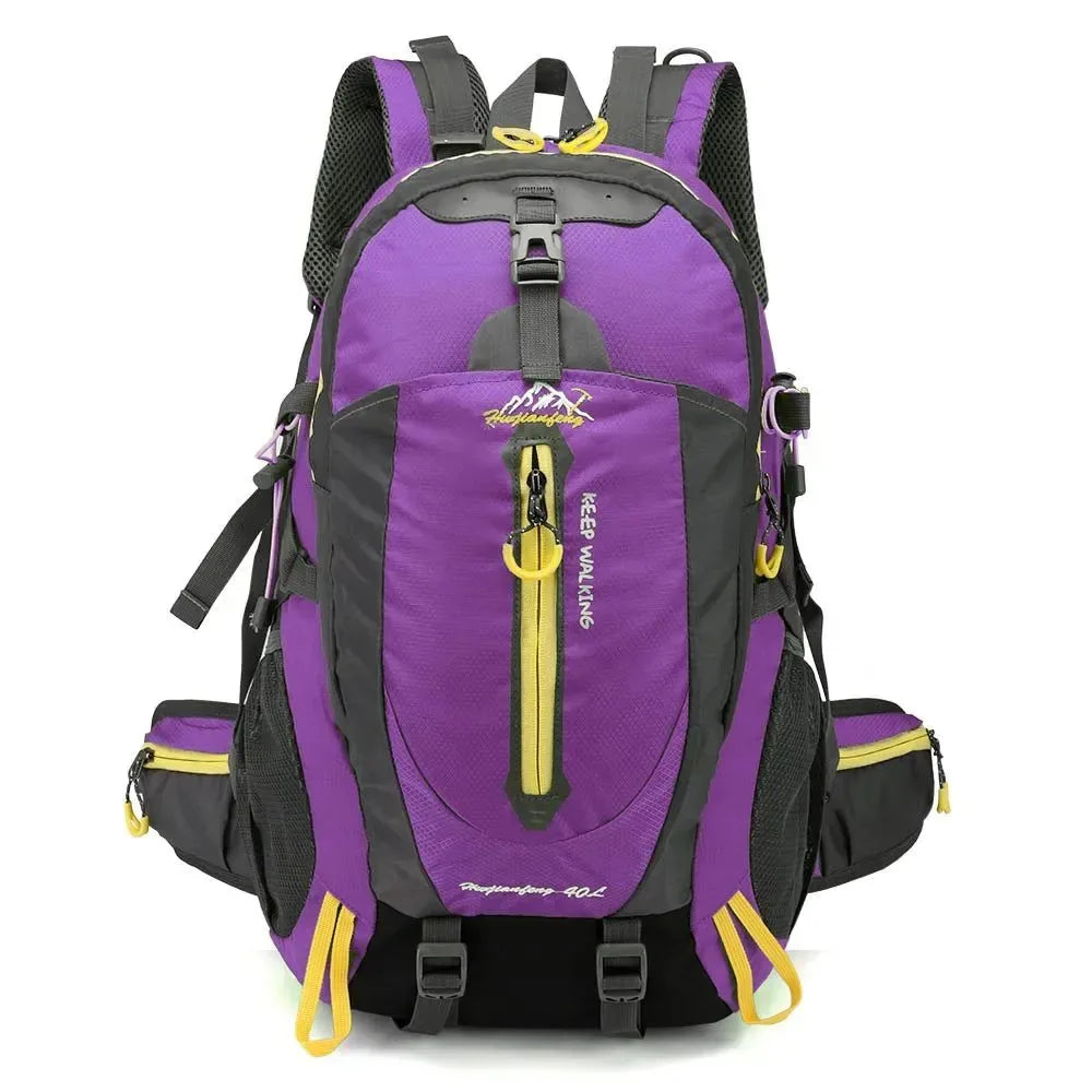 40L Waterproof Climbing Backpack: Outdoor Sports Rucksack for Hiking, Camping, and Travel - Trekker Essentials